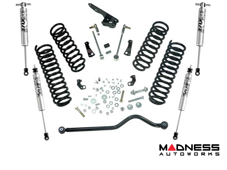 Jeep Wrangler JK Lift Kit - Superlift - 4" - w/ Fox Shocks - 4DR - `07-`18